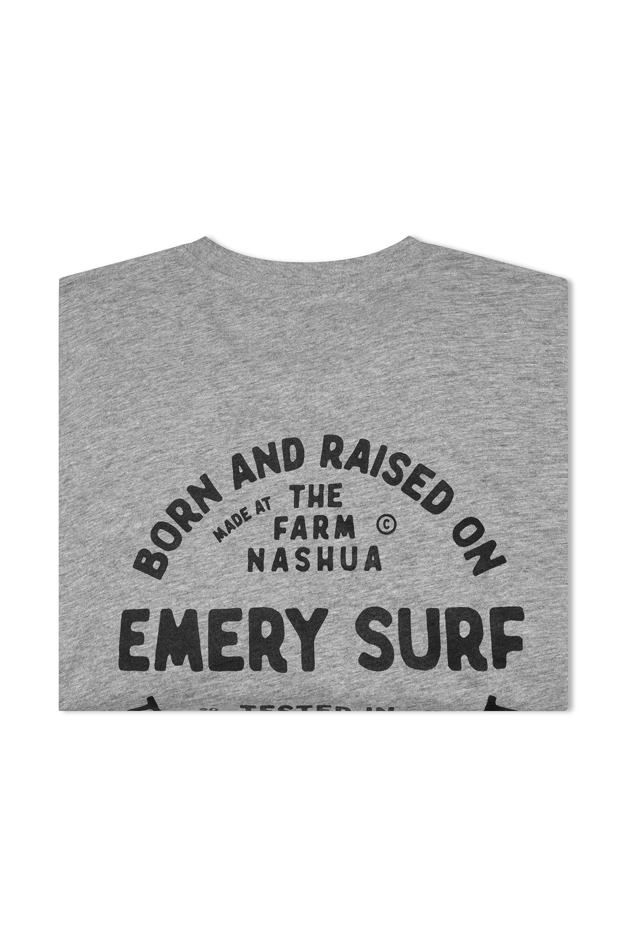 NASHUA TEE / GREY MARLE