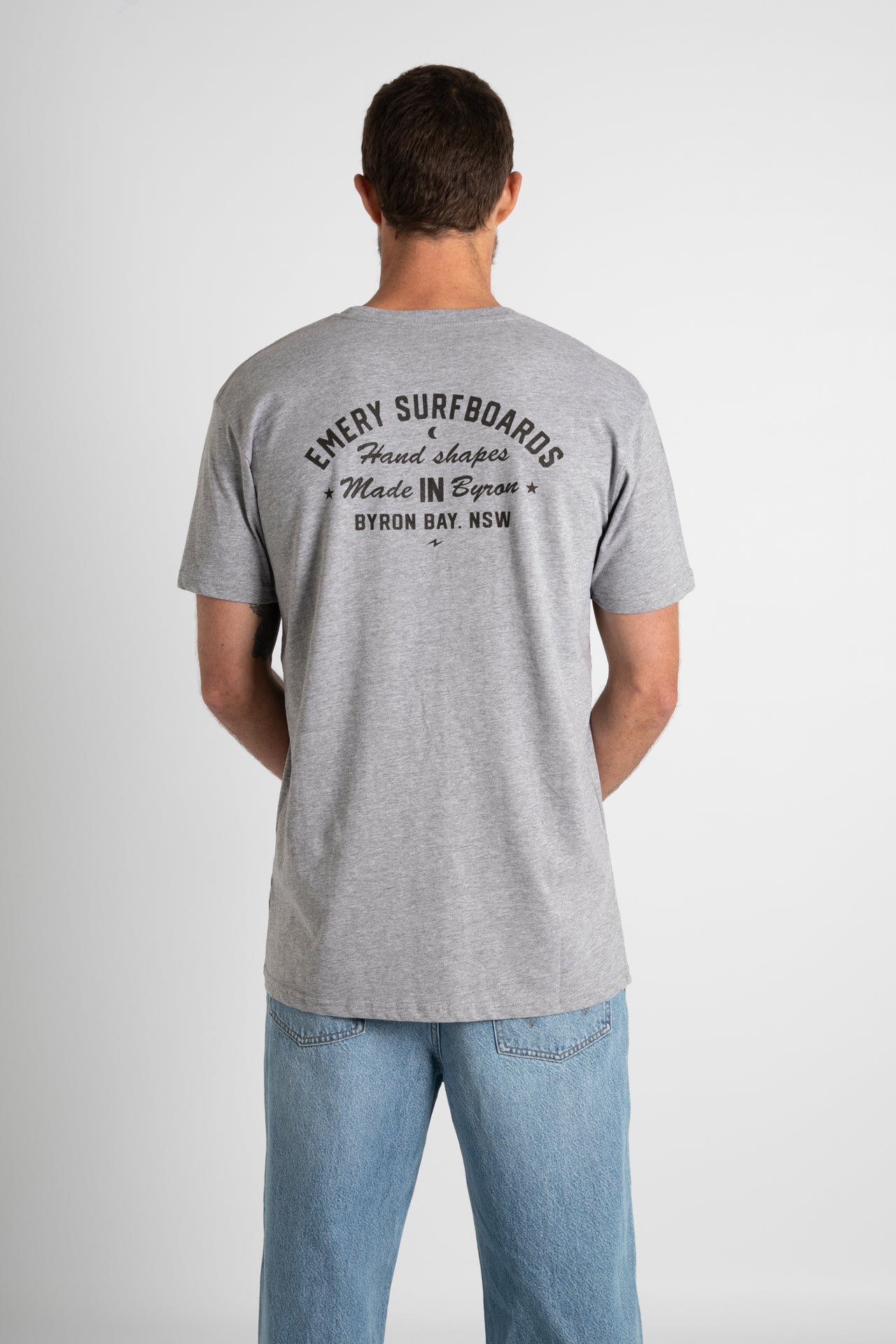 GARAGE TEE / GREY MARLE