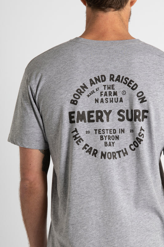 NASHUA TEE / GREY MARLE