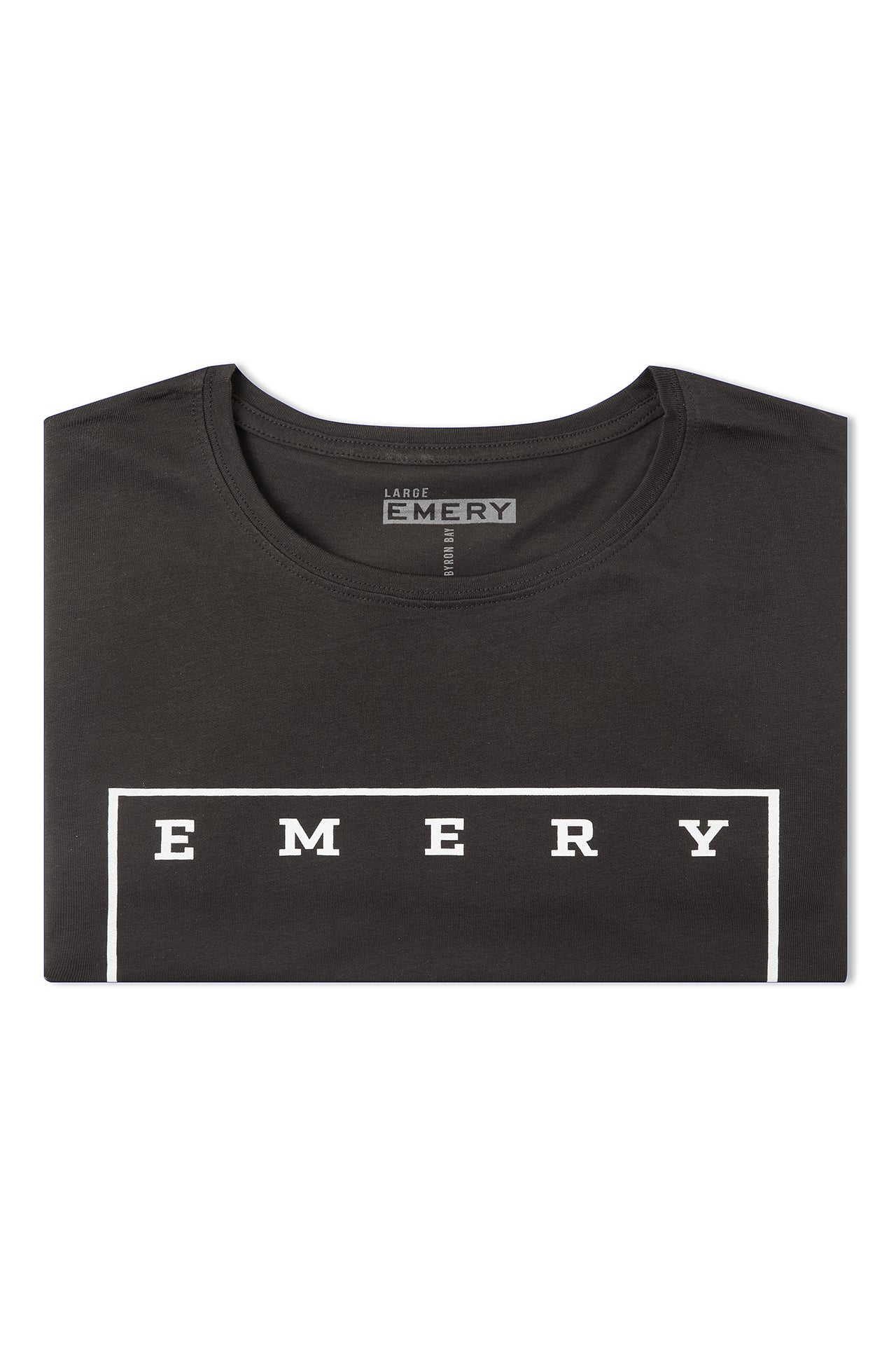 SURF CO BAND CUT TEE / COAL (BACK IN STOCK)