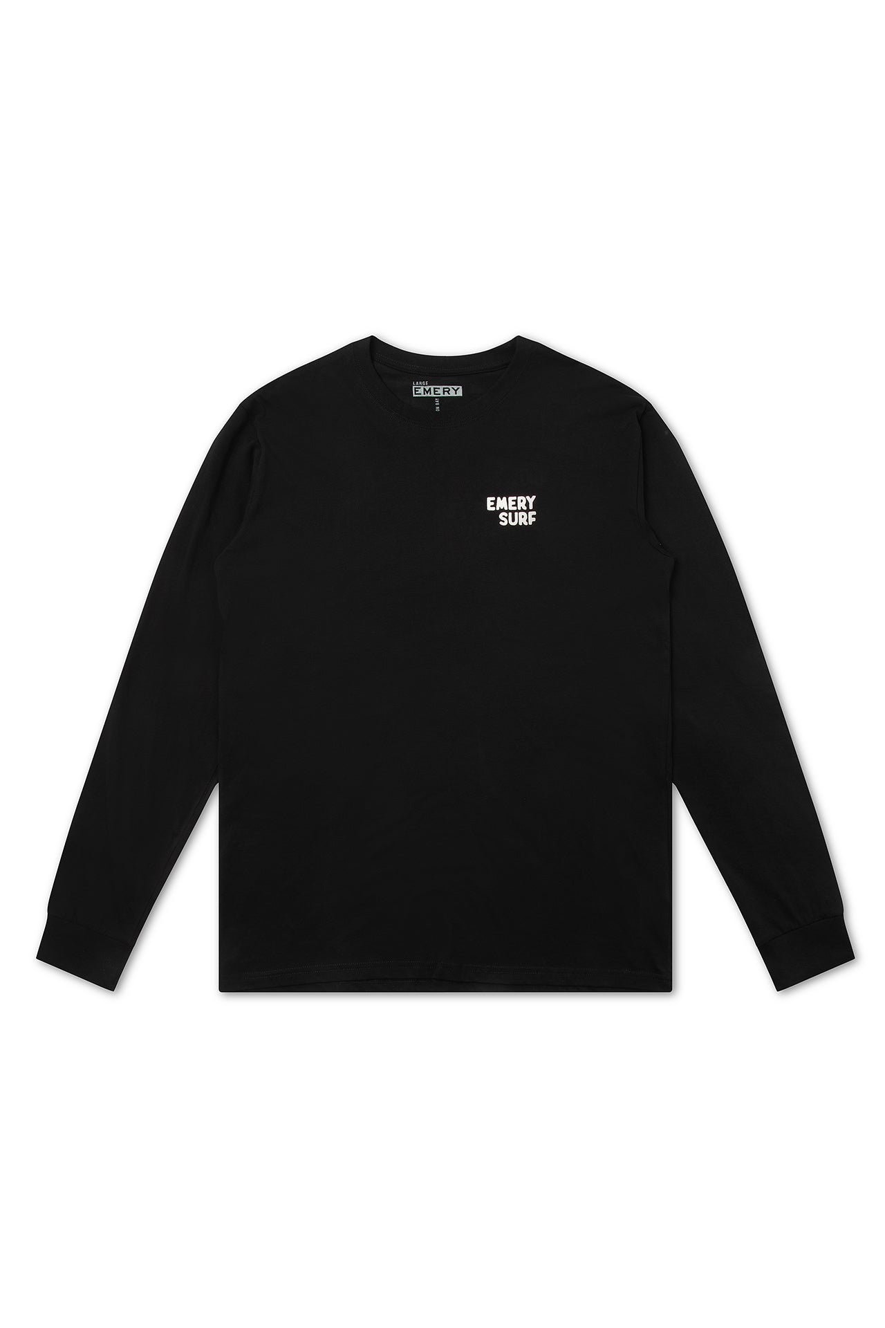 NASHUA LONG SLEEVE TEE / BLACK