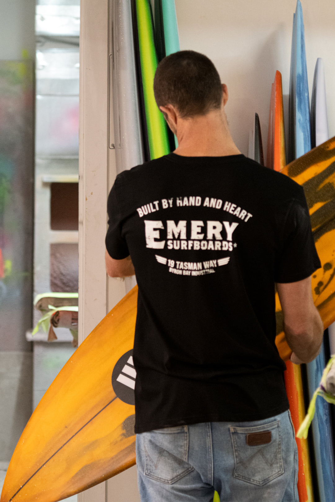 HAND & HEART TEE / BLACK