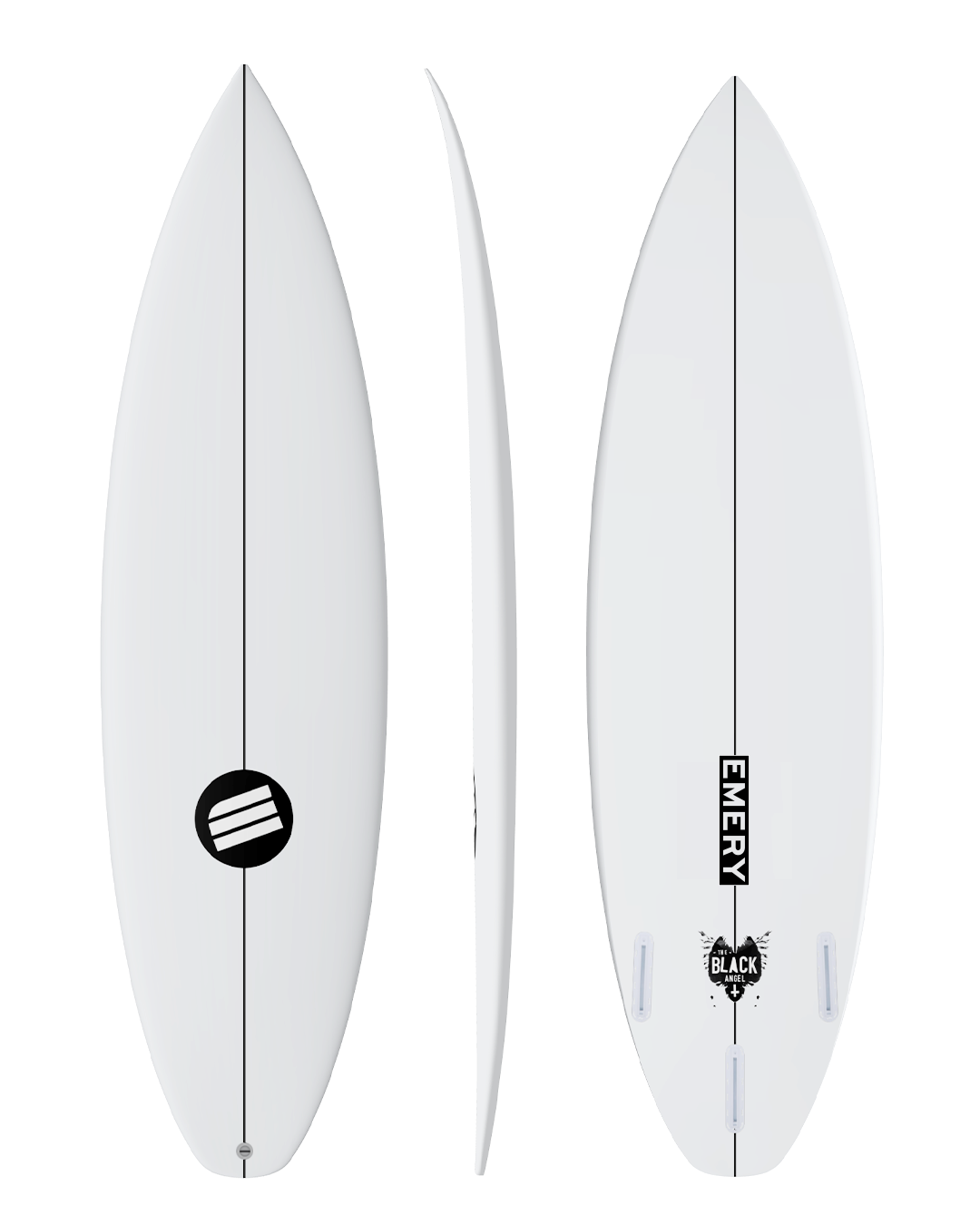 Black Angel - Custom Order – Emery Surfboards & Apparel Black Angel - Custom Order – Emery Surfboards & Apparel