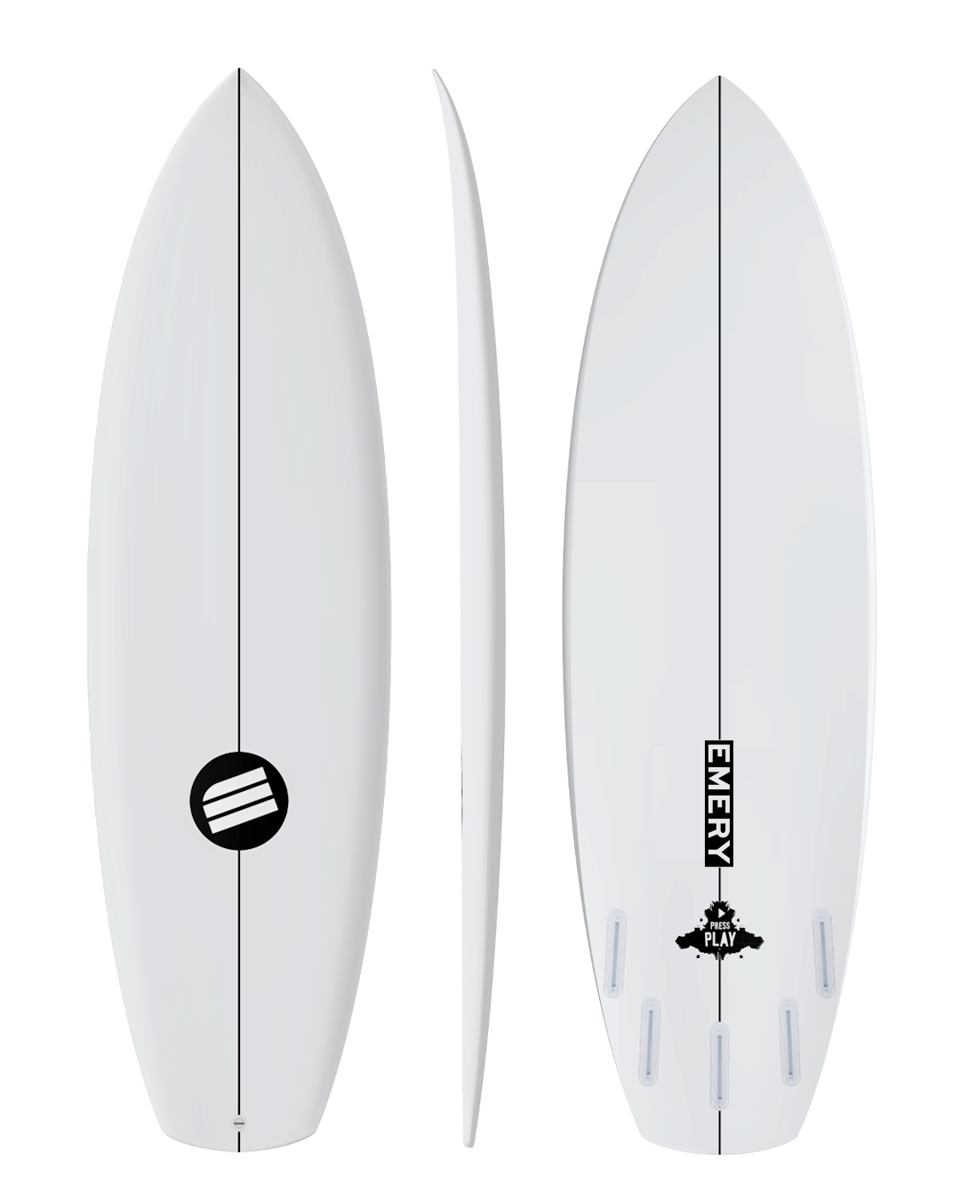 Press Play - Custom Order – Emery Surfboards & Apparel