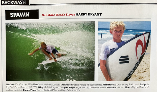 HARRY BRYANT - SURFING LIFE MAG SPAWN