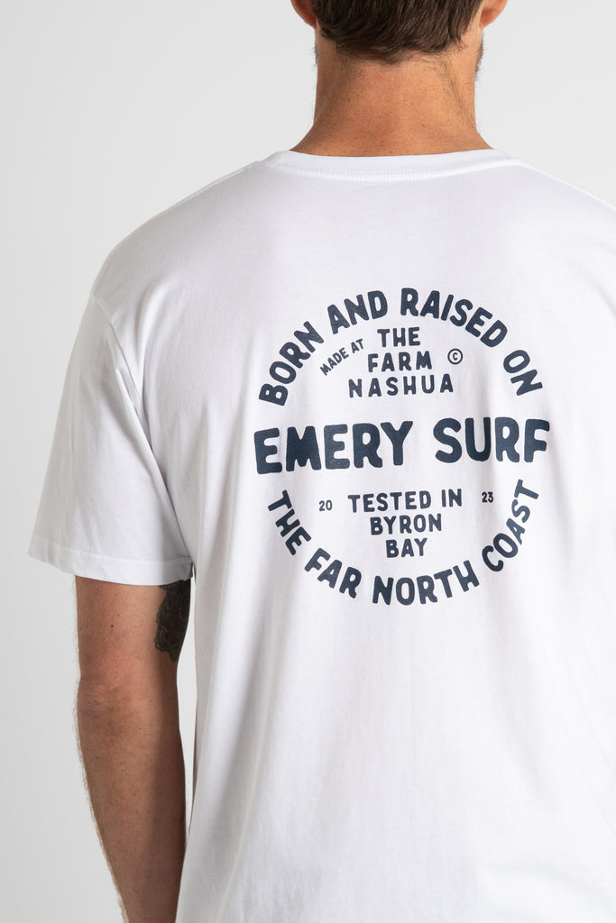 NASHUA TEE / WHITE