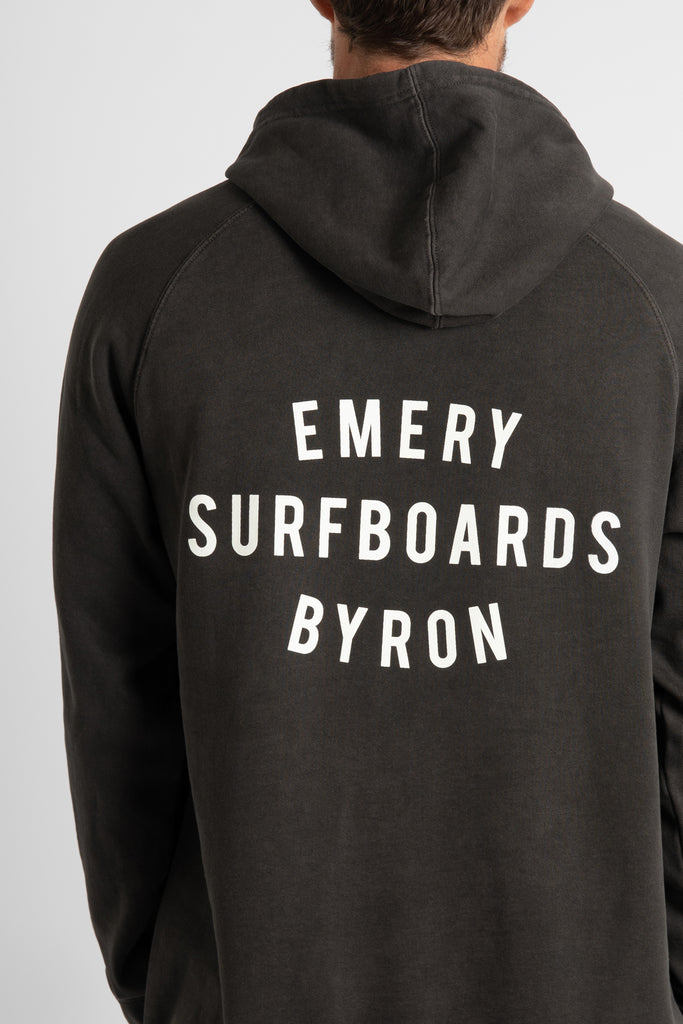 WORDS HOOD / FADED BLACK