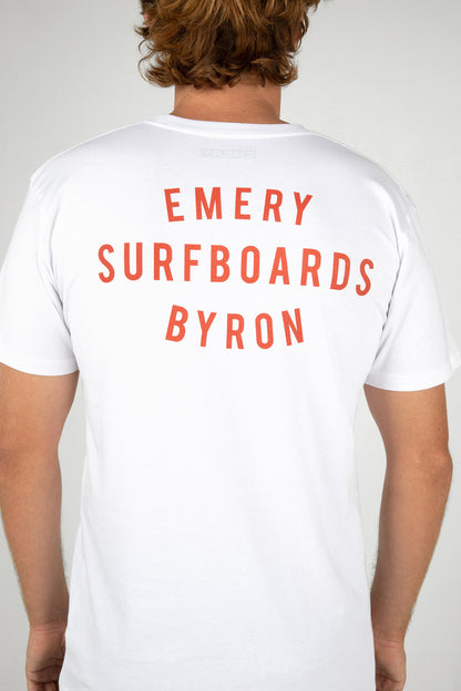 WORDS TEE / WHITE
