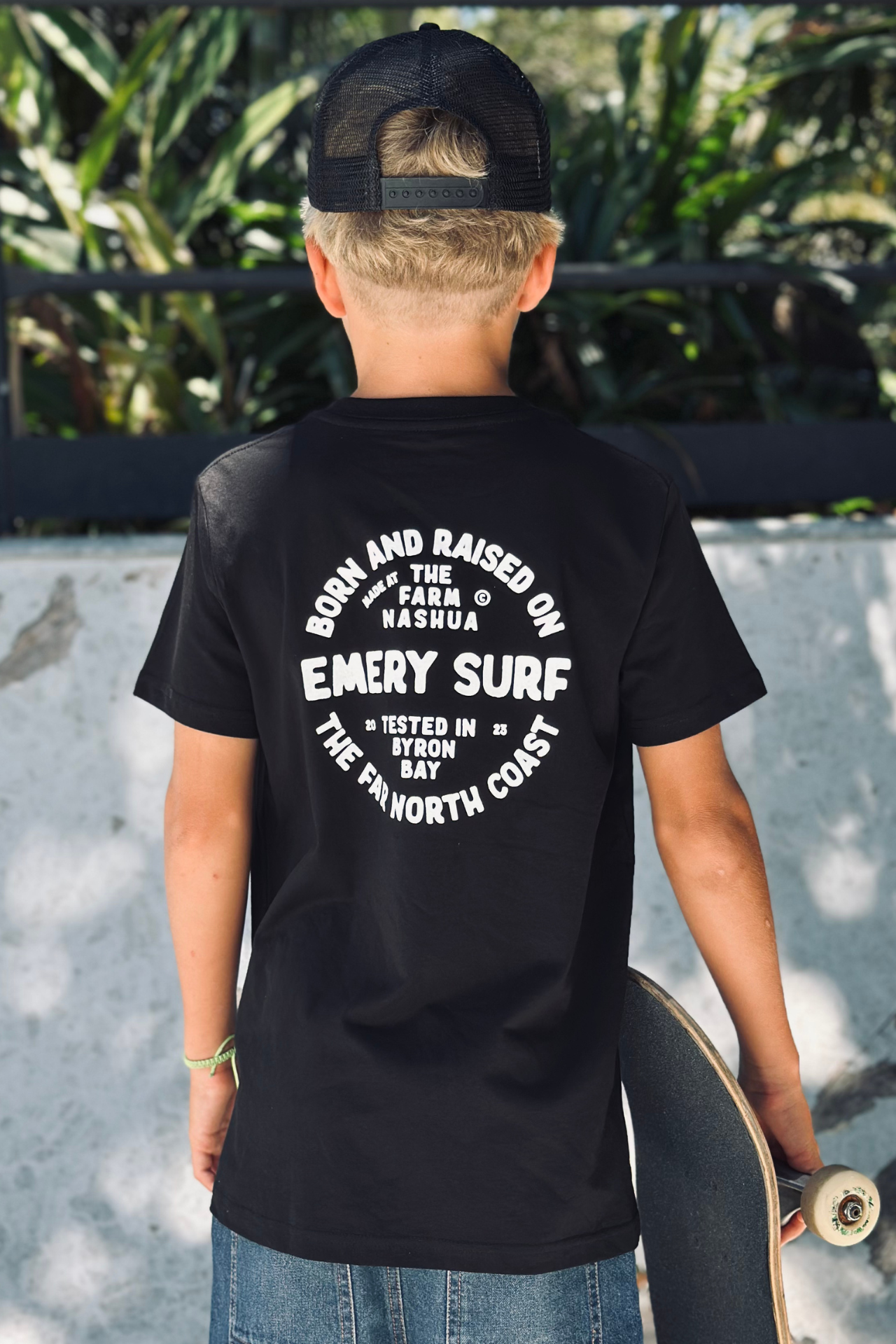 YOUTH NASHUA TEE / BLACK