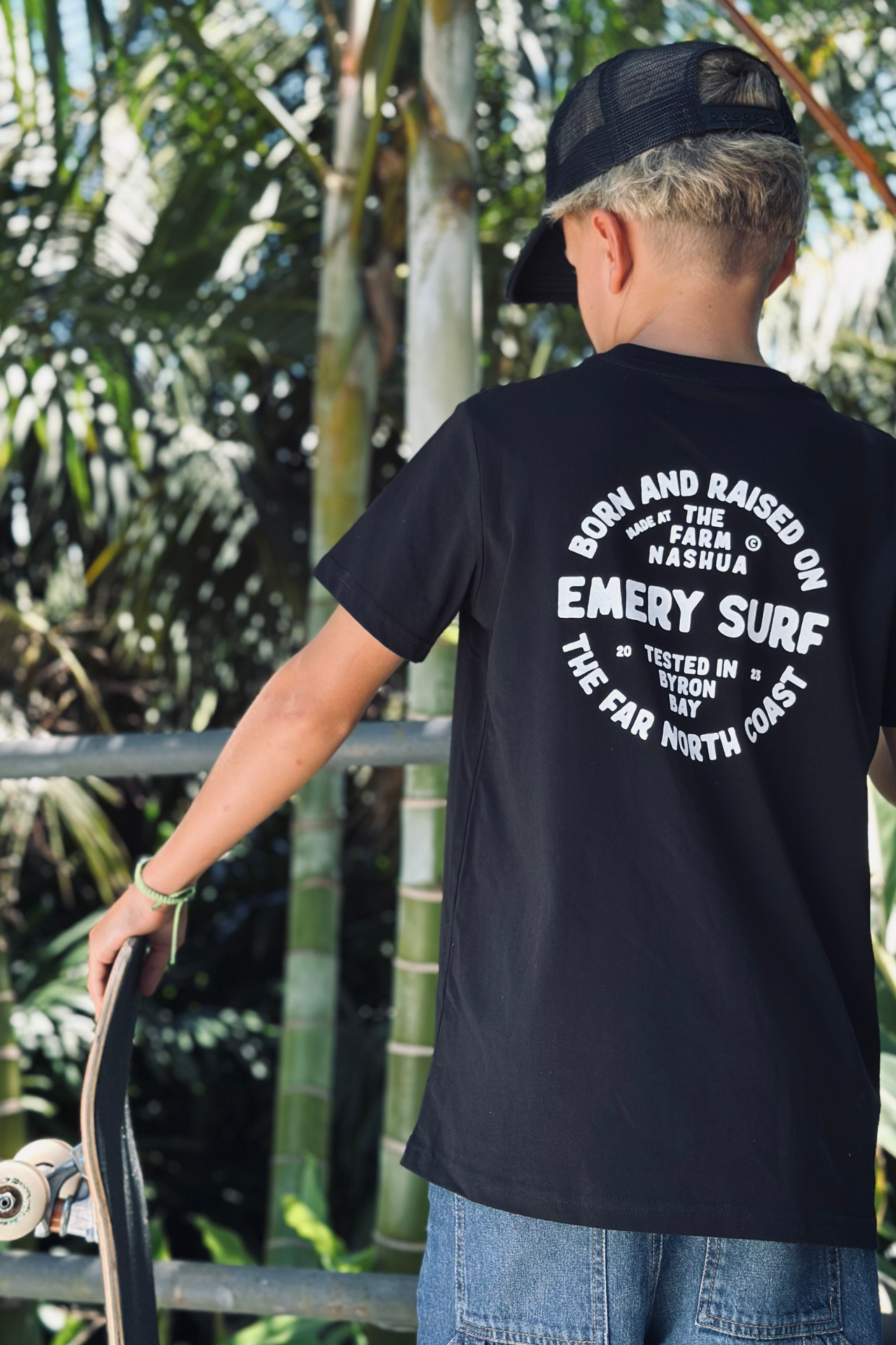 YOUTH NASHUA TEE / BLACK