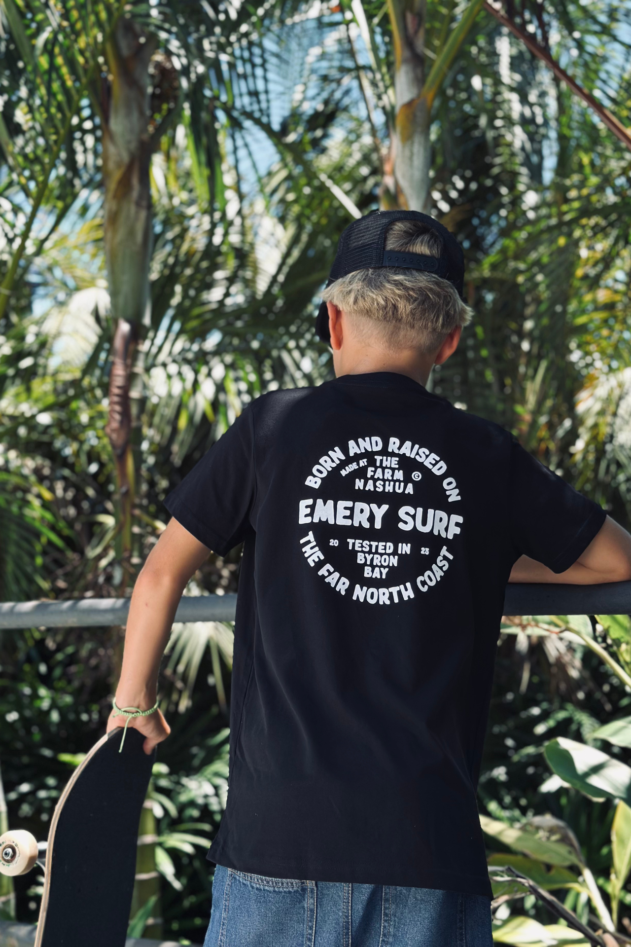 YOUTH NASHUA TEE / BLACK