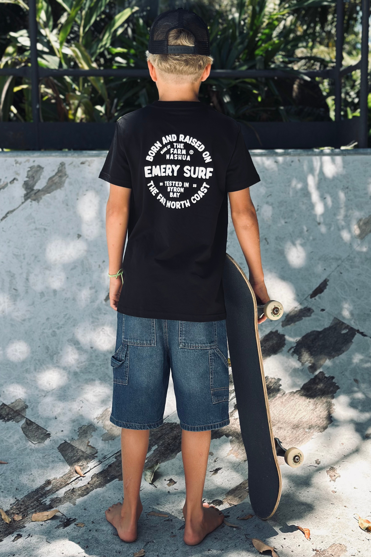 YOUTH NASHUA TEE / BLACK