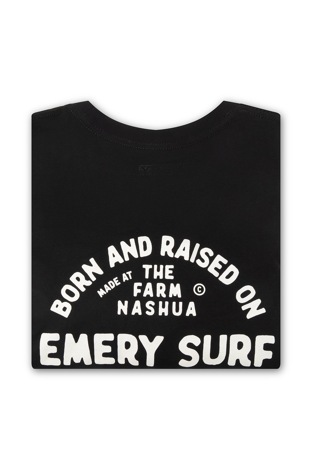 NASHUA LONG SLEEVE TEE / BLACK