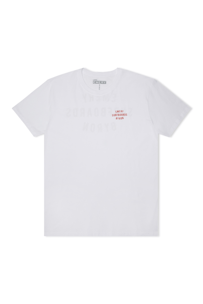 WORDS TEE / WHITE