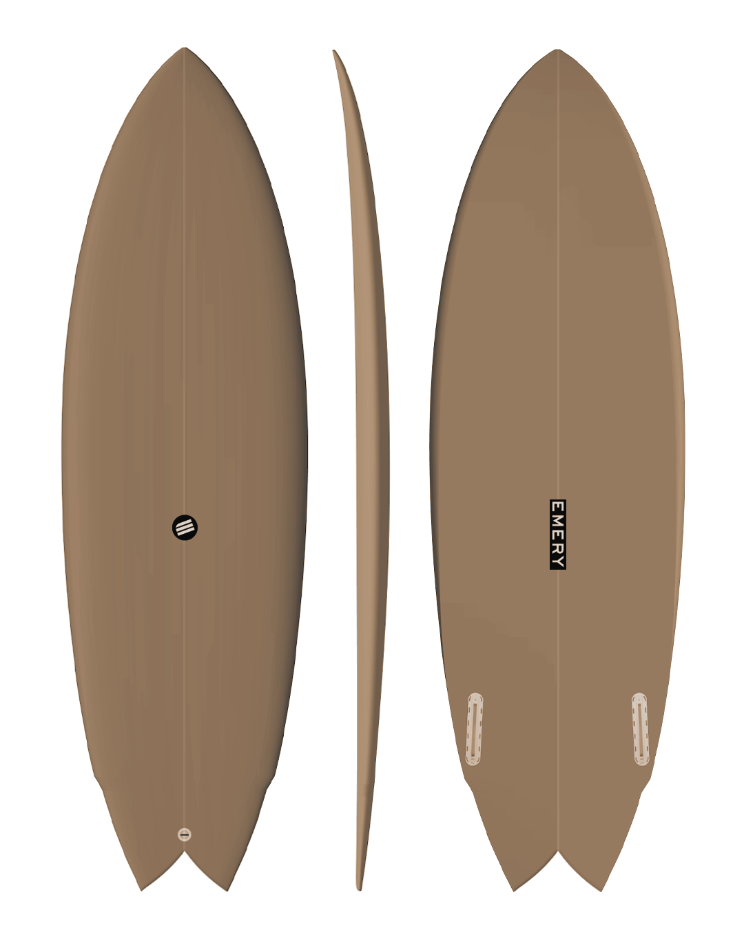 Retro Bay Twin Fin - Custom Order – Emery Surfboards & Apparel